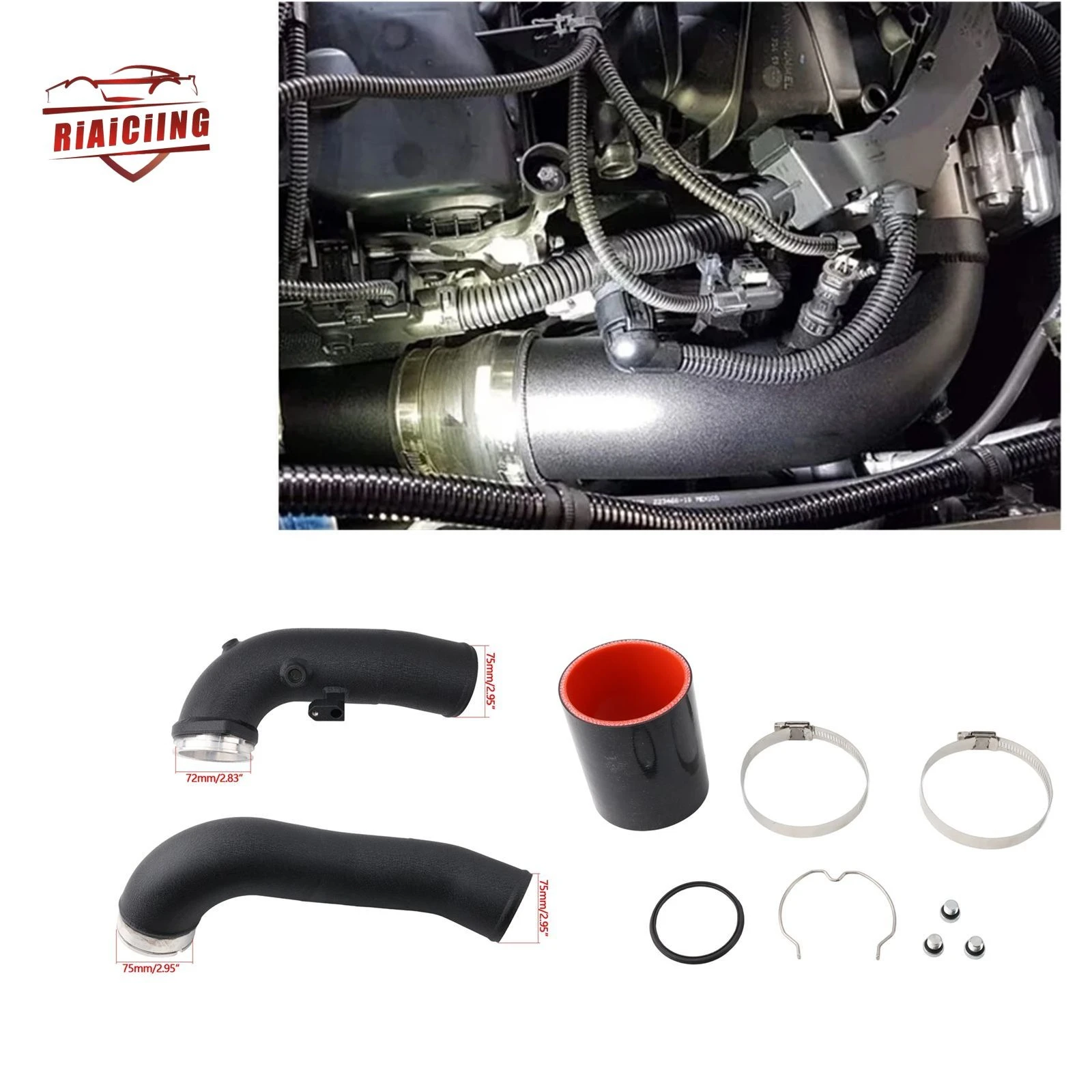 Racing Intercooler Boost Pipe Kit For 2020+ BMW B58 Gen2 G20 G22 G23 G30 G31 G42
Racing Intercooler Boost Pipe Kit For 2020+ BMW B58 Gen2 G20 G22 G23 G30 G31 G42
