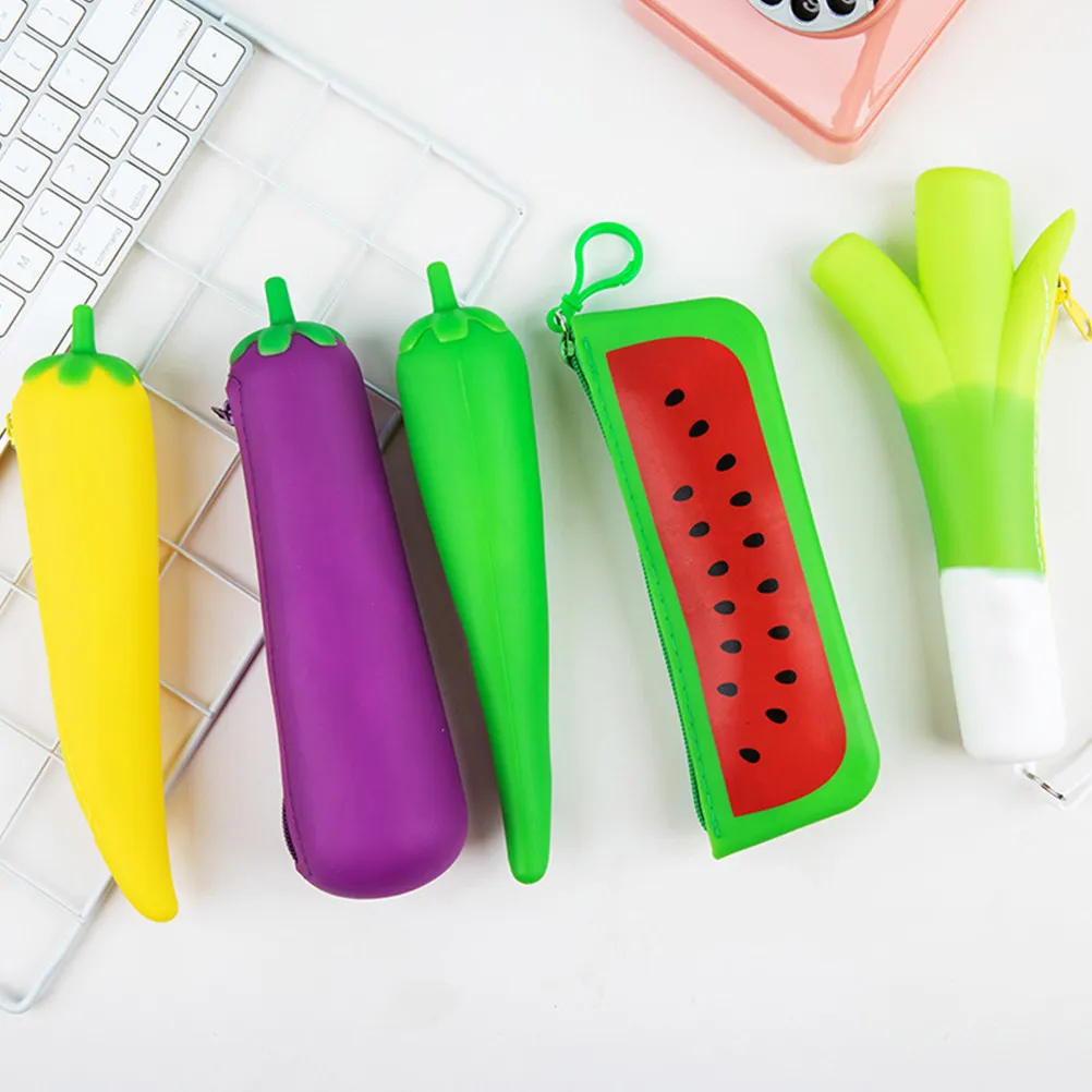 2Pcs Silicone Pen Pouch Stationery Bag for School Office Storage Zipper Design Smooth Easy Use Gift for Students Teachers Large
2Pcs Silicone Pen Pouch Stationery Bag for School Office Storage Zipper Design Smooth Easy Use Gift for Students Teachers Large