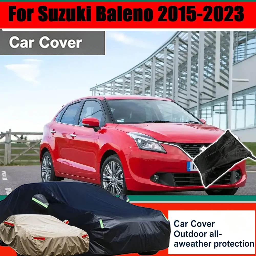 Outdoor Protection Full Car Cover Snow Cover Sunshade Waterproof Dustproof Car Accessories For Suzuki Baleno 2015-2023 2021 2022
Outdoor Protection Full Car Cover Snow Cover Sunshade Waterproof Dustproof Car Accessories For Suzuki Baleno 2015-2023 2021 2022