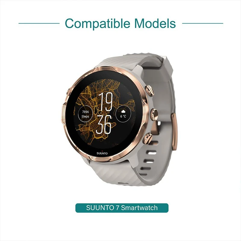 Зарядное устройство для смарт-часов Suunto 7, магнитный USB-кабель для зарядки, 39,37 дюйма/100 см, аксессуары для зарядки смарт-часов
Зарядное устройство для смарт-часов Suunto 7, магнитный USB-кабель для зарядки, 39,37 дюйма/100 см, аксессуары для зарядки смарт-часов