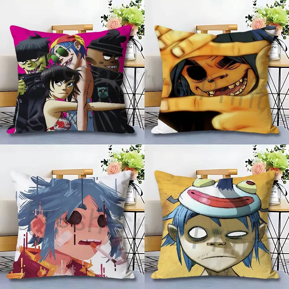 V-Virtual Band G-Gorillaz Mountain Pillow Cases for Bedroom Living Room Sofa Home Decor Polyester Cushion Cover with Zipper
V-Virtual Band G-Gorillaz Mountain Pillow Cases for Bedroom Living Room Sofa Home Decor Polyester Cushion Cover with Zipper