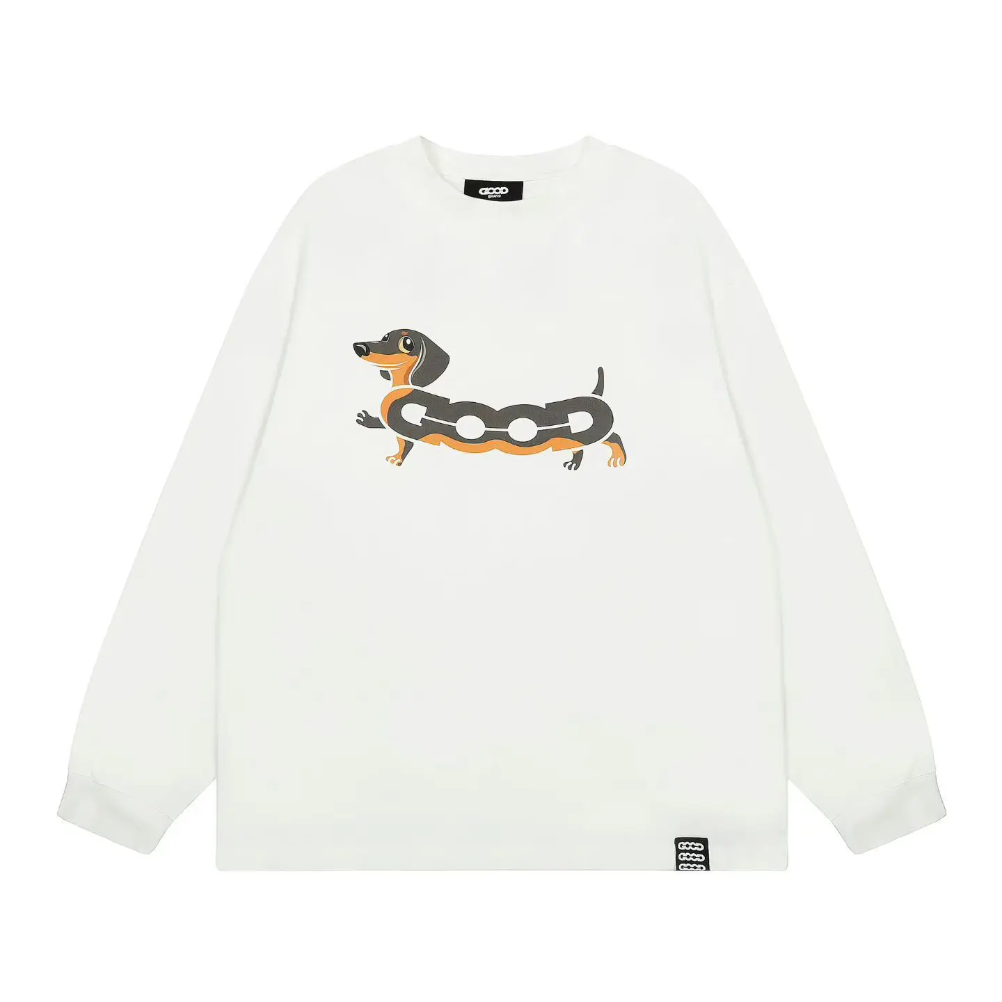 Высококачественная модная футболка унисекс с длинными рукавами и принтом логотипа таксы Good Brand, толстовка
Высококачественная модная футболка унисекс с длинными рукавами и принтом логотипа таксы Good Brand, толстовка