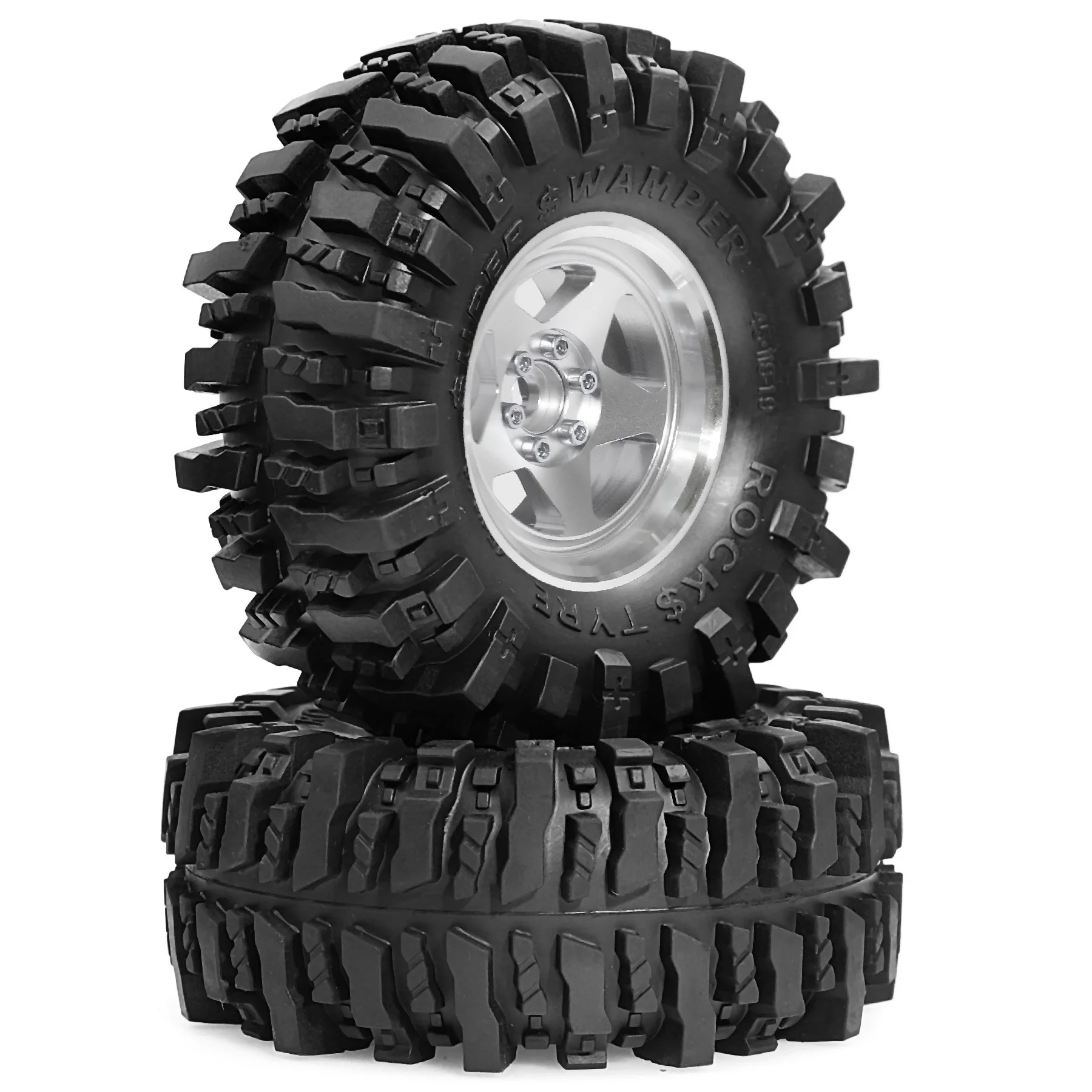 RED SPIDER 4Pcs 1.9'' Beadlock Wheels and Tires Rim Outer diameter 118mm for Axial SCX10 TRX-4 1/10 RC Crawler Car Upgrade Parts
RED SPIDER 4Pcs 1.9'' Beadlock Wheels and Tires Rim Outer diameter 118mm for Axial SCX10 TRX-4 1/10 RC Crawler Car Upgrade Parts