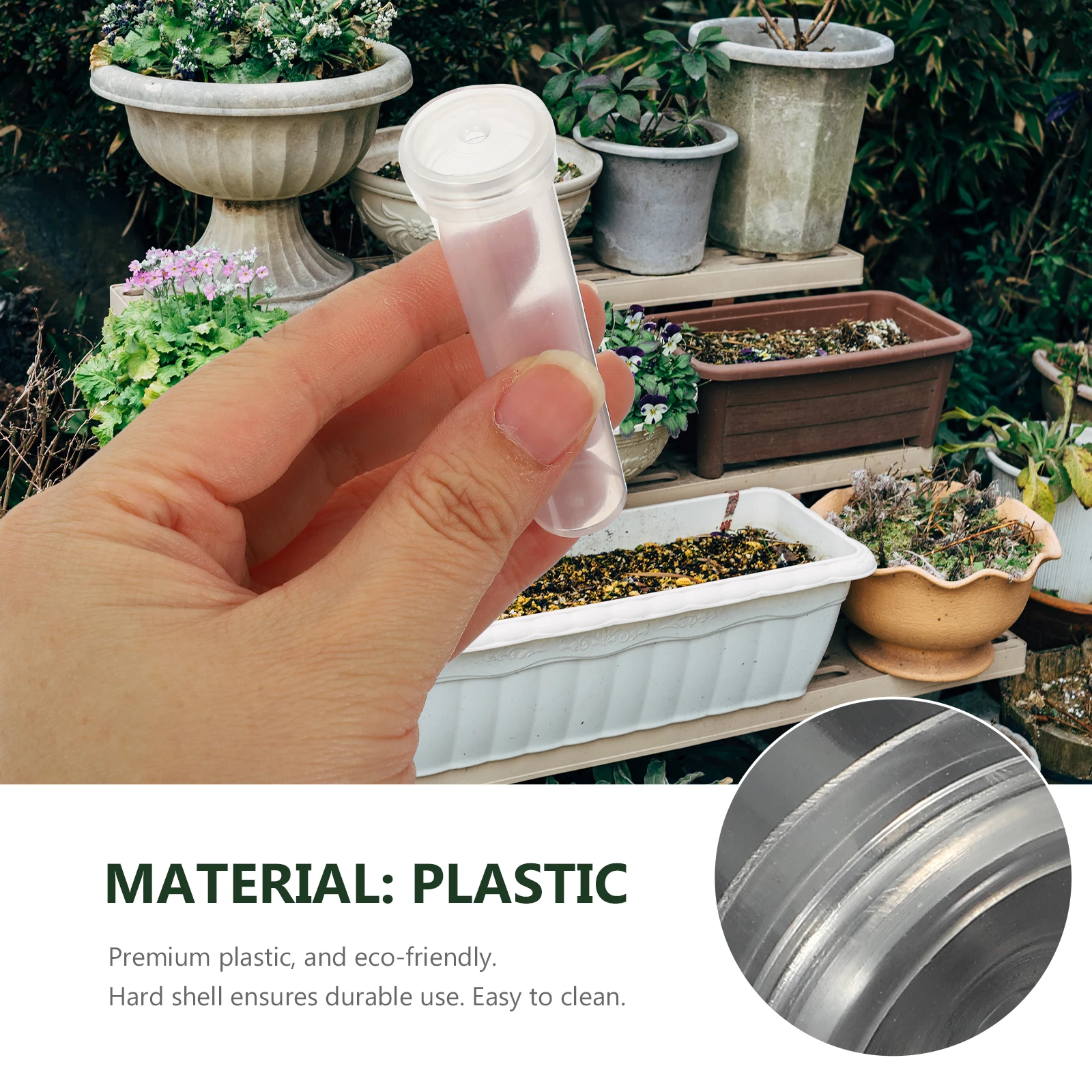 25pcs Flowers Storage Tubes Eco Friendly Plastic Lightweight Florist Supplies Nutrition Flower Water Container Plant Care
25pcs Flowers Storage Tubes Eco Friendly Plastic Lightweight Florist Supplies Nutrition Flower Water Container Plant Care