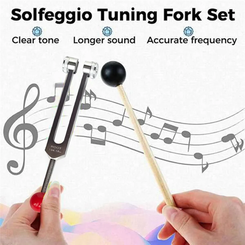 AA88 8PCS Tuning Fork Set, Tuning Fork For Music Chakra, Sound Therapy, Keep Body,Mind And Spirit In Perfect Harmony 126.22HZ
AA88 8PCS Tuning Fork Set, Tuning Fork For Music Chakra, Sound Therapy, Keep Body,Mind And Spirit In Perfect Harmony 126.22HZ