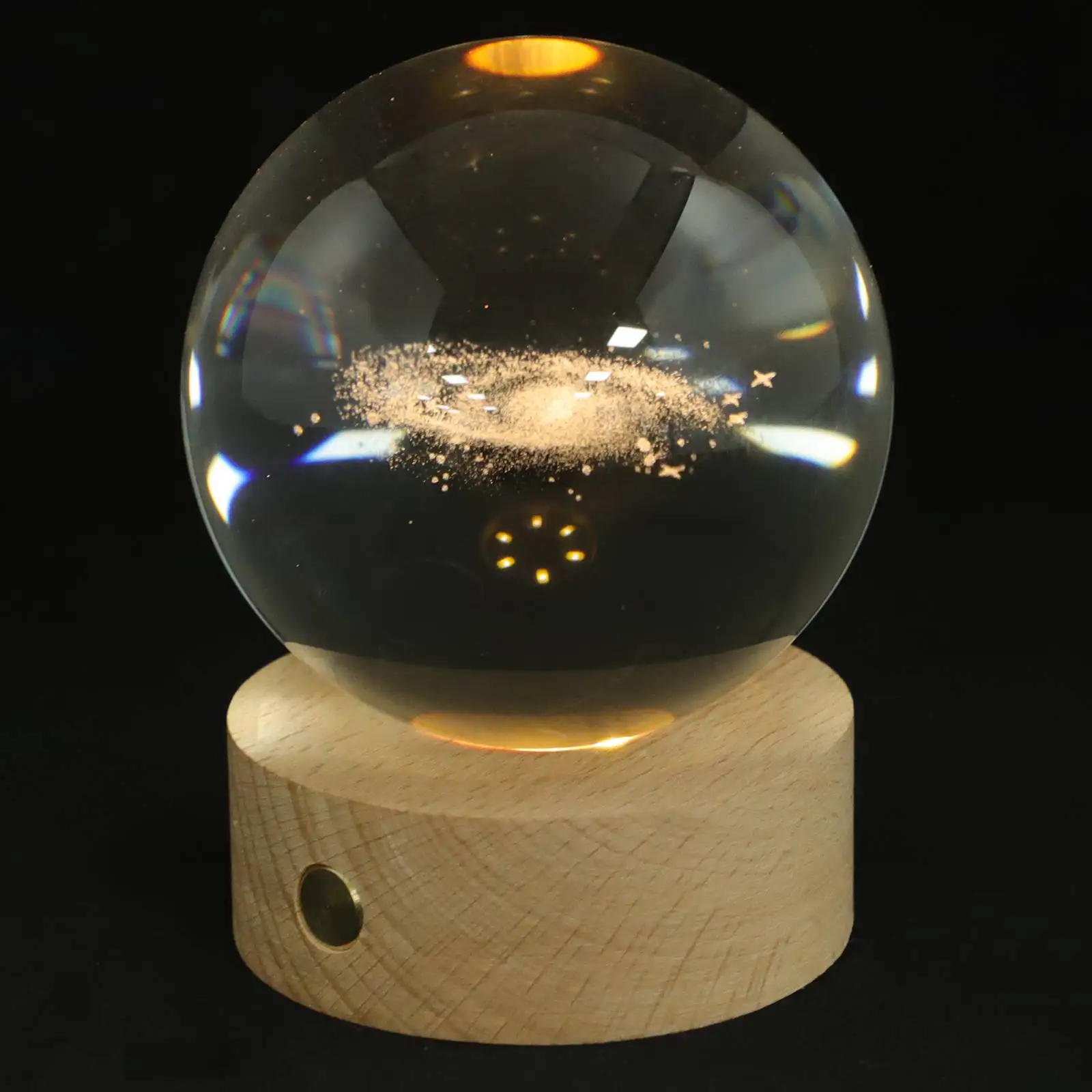 3D Crystal Ball Lamp 8cm Solar System Night Light 7cm Warm Base Charging Touch Table Decor Bedroom Office Gift Idea
3D Crystal Ball Lamp 8cm Solar System Night Light 7cm Warm Base Charging Touch Table Decor Bedroom Office Gift Idea