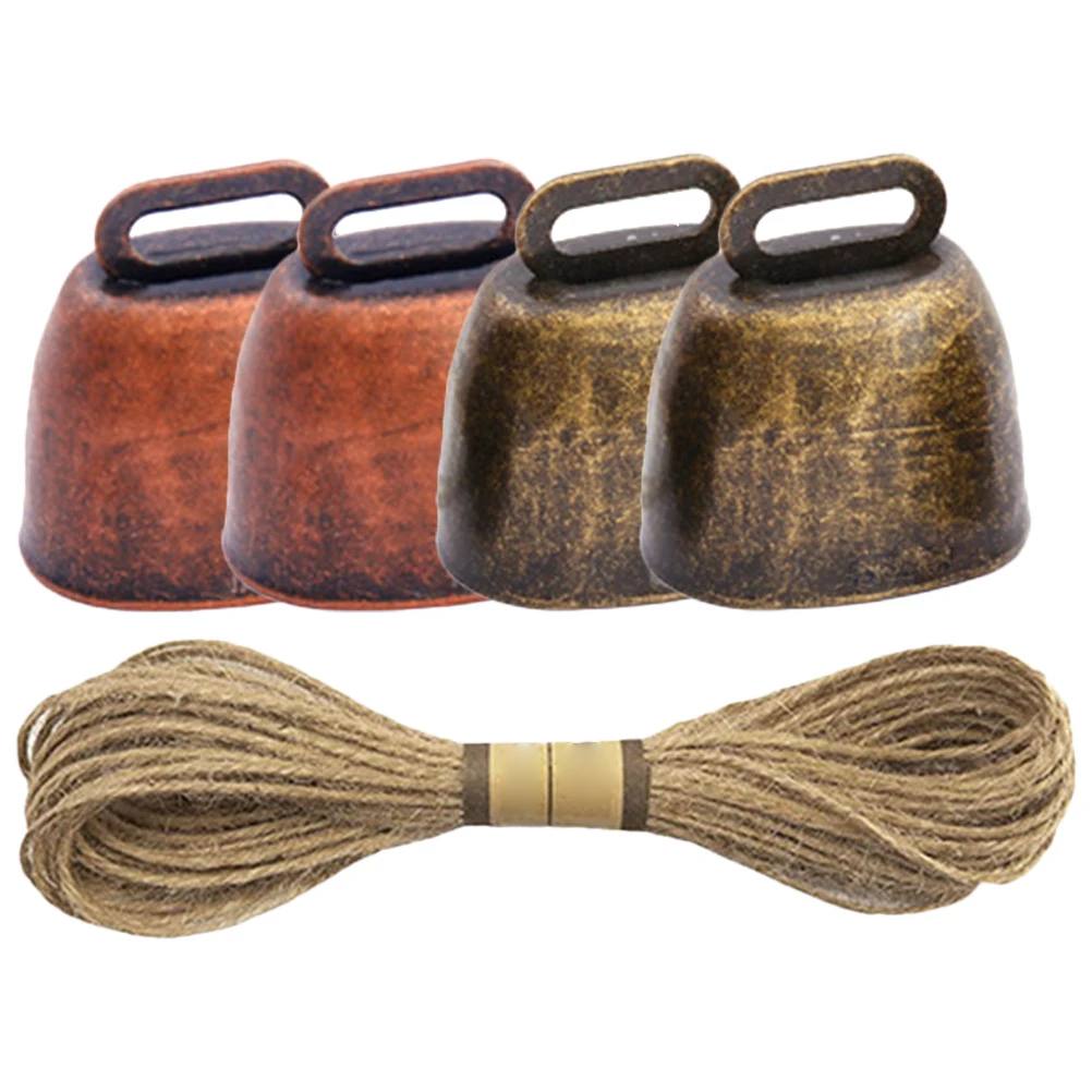 1 set Cow Bells Decorative Hanging Vintage Metal Cattle Sheep DIY Crafts Loud Sound Anti Lost Bright Color Durable Retro Style
1 set Cow Bells Decorative Hanging Vintage Metal Cattle Sheep DIY Crafts Loud Sound Anti Lost Bright Color Durable Retro Style