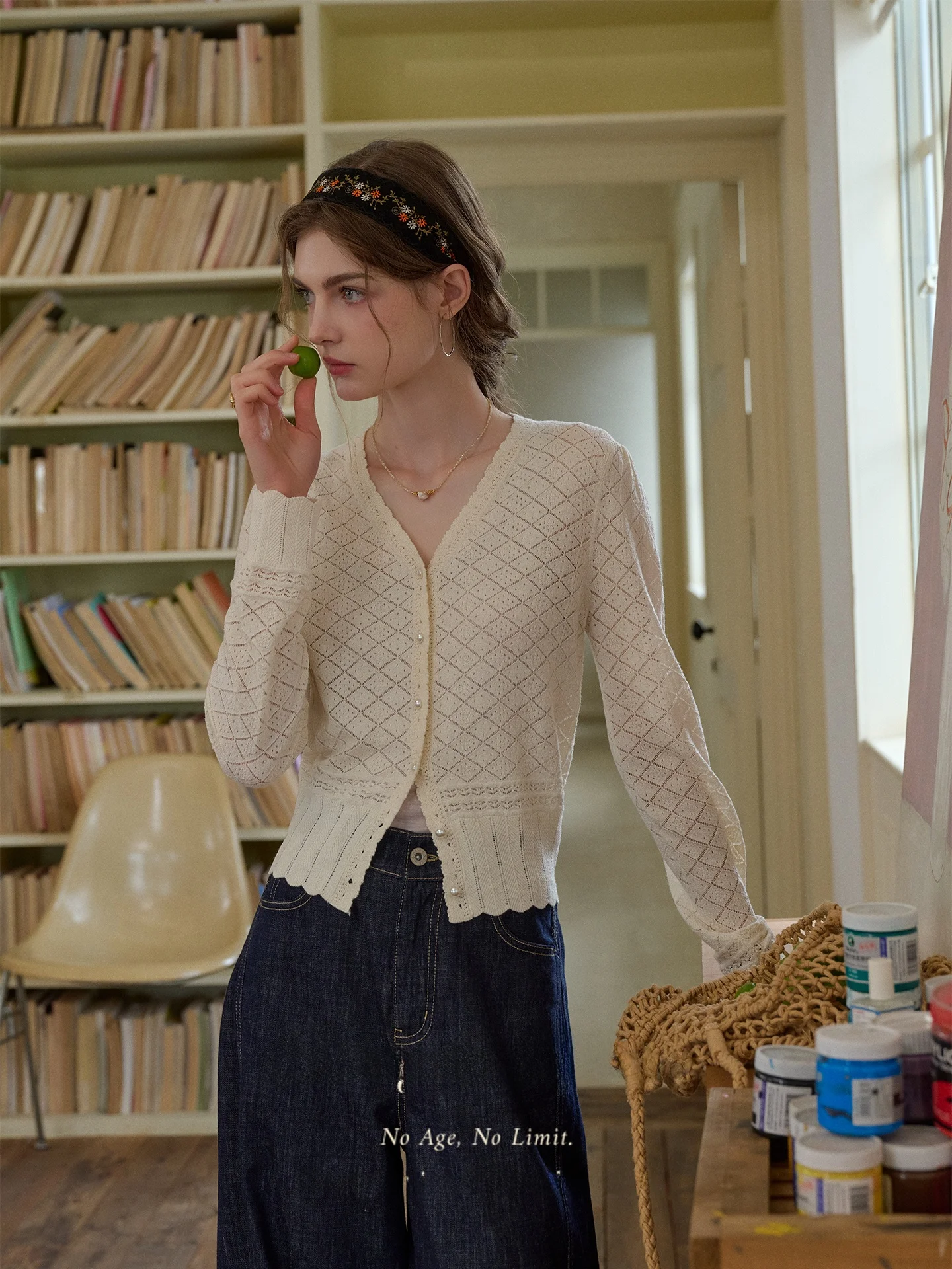 Ele Hollow out V-Ne Long Sve вязаный кардиган женский Faion для похудения Sle ретро солнечный свет год простой ретро
Ele Hollow out V-Ne Long Sve вязаный кардиган женский Faion для похудения Sle ретро солнечный свет год простой ретро