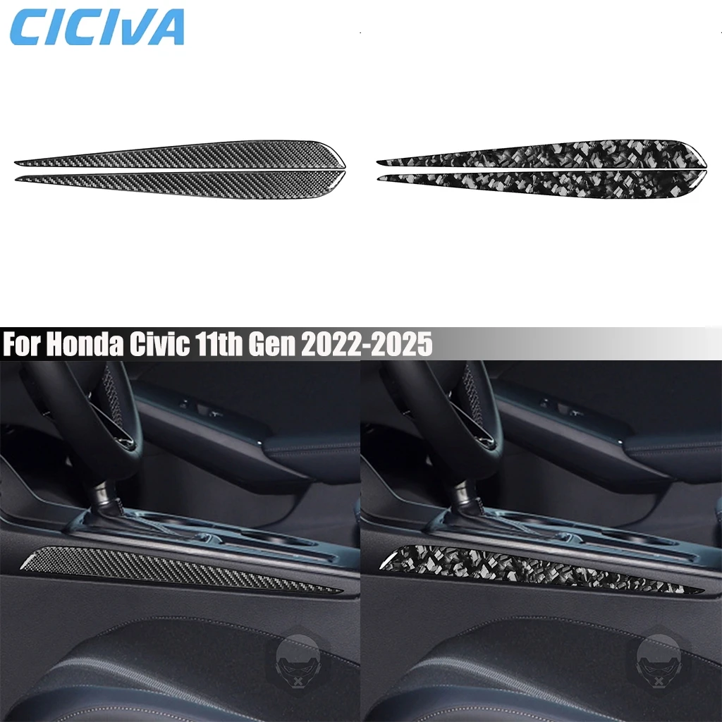 Carbon Fiber Car Accessories Center Console Gear Sides Cover Stickers Interior Trim For Honda Civic 11th Gen 2022 2023 2024 2025
Carbon Fiber Car Accessories Center Console Gear Sides Cover Stickers Interior Trim For Honda Civic 11th Gen 2022 2023 2024 2025