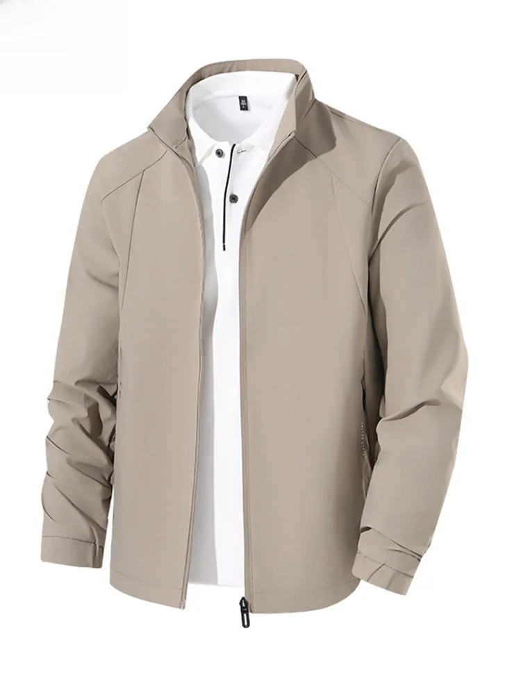 Business Casual Stand Collar Zipper Jacket for Men Anti-Wrinkle Spring New Style Wooden Duck Brand Standard Fit Polyester Fiber
Business Casual Stand Collar Zipper Jacket for Men Anti-Wrinkle Spring New Style Wooden Duck Brand Standard Fit Polyester Fiber