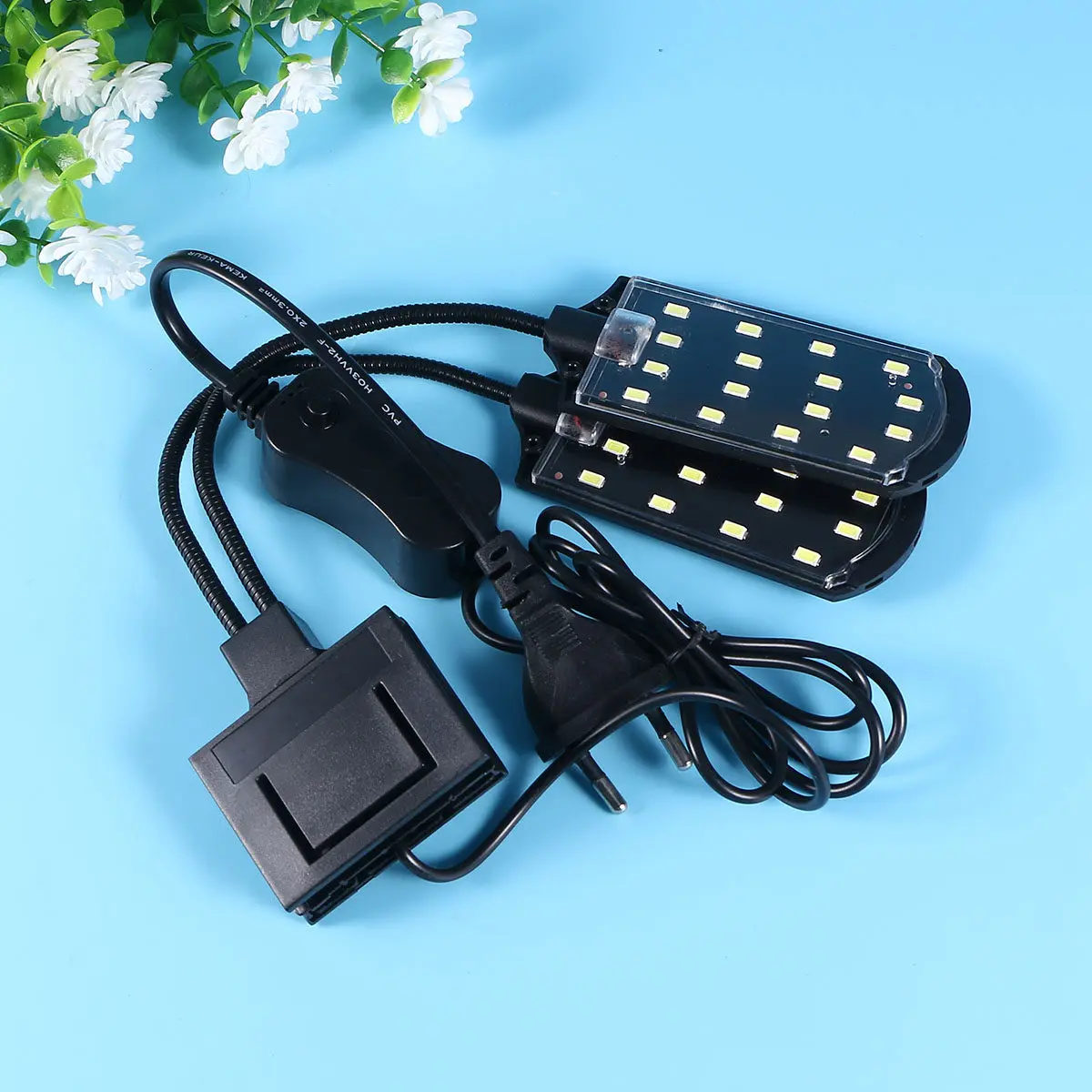 LED Aquarium Light High Clip-on Lamp Eu Plug High Brightness Fish Tank Plants Grow Lighting Aquarium Lamp Creative
LED Aquarium Light High Clip-on Lamp Eu Plug High Brightness Fish Tank Plants Grow Lighting Aquarium Lamp Creative