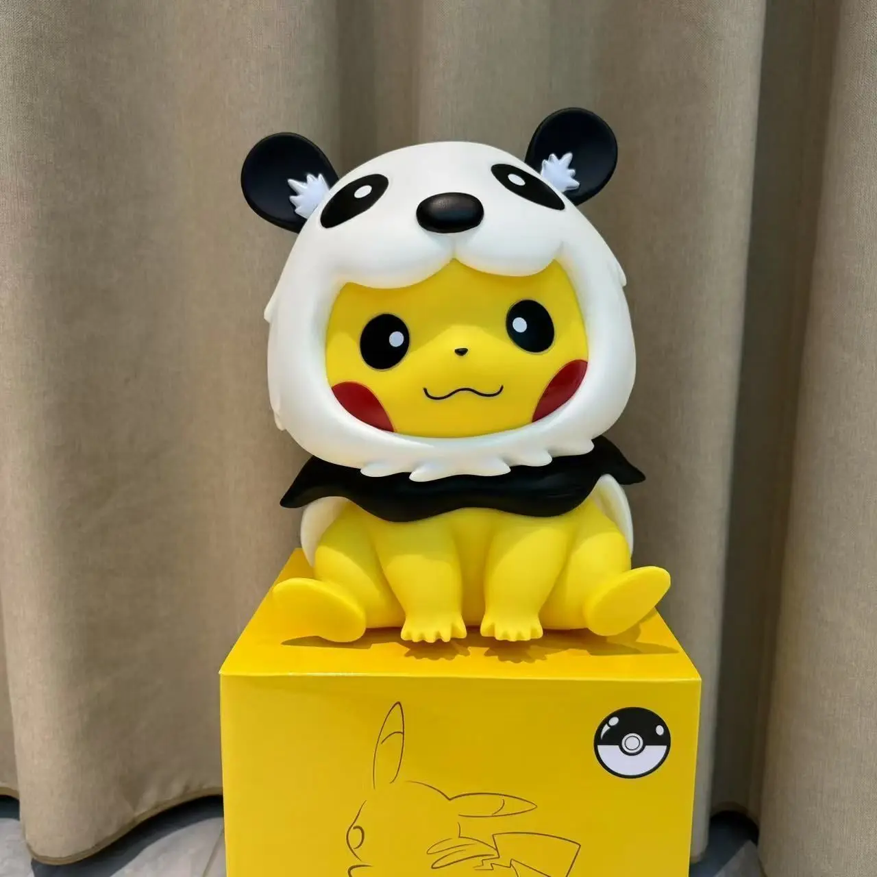Large 32cm Pokemon Panda Pikachu Figure Cartoon Anime Figurine Home Decoration Ornament Gift for Kids Girls
Large 32cm Pokemon Panda Pikachu Figure Cartoon Anime Figurine Home Decoration Ornament Gift for Kids Girls