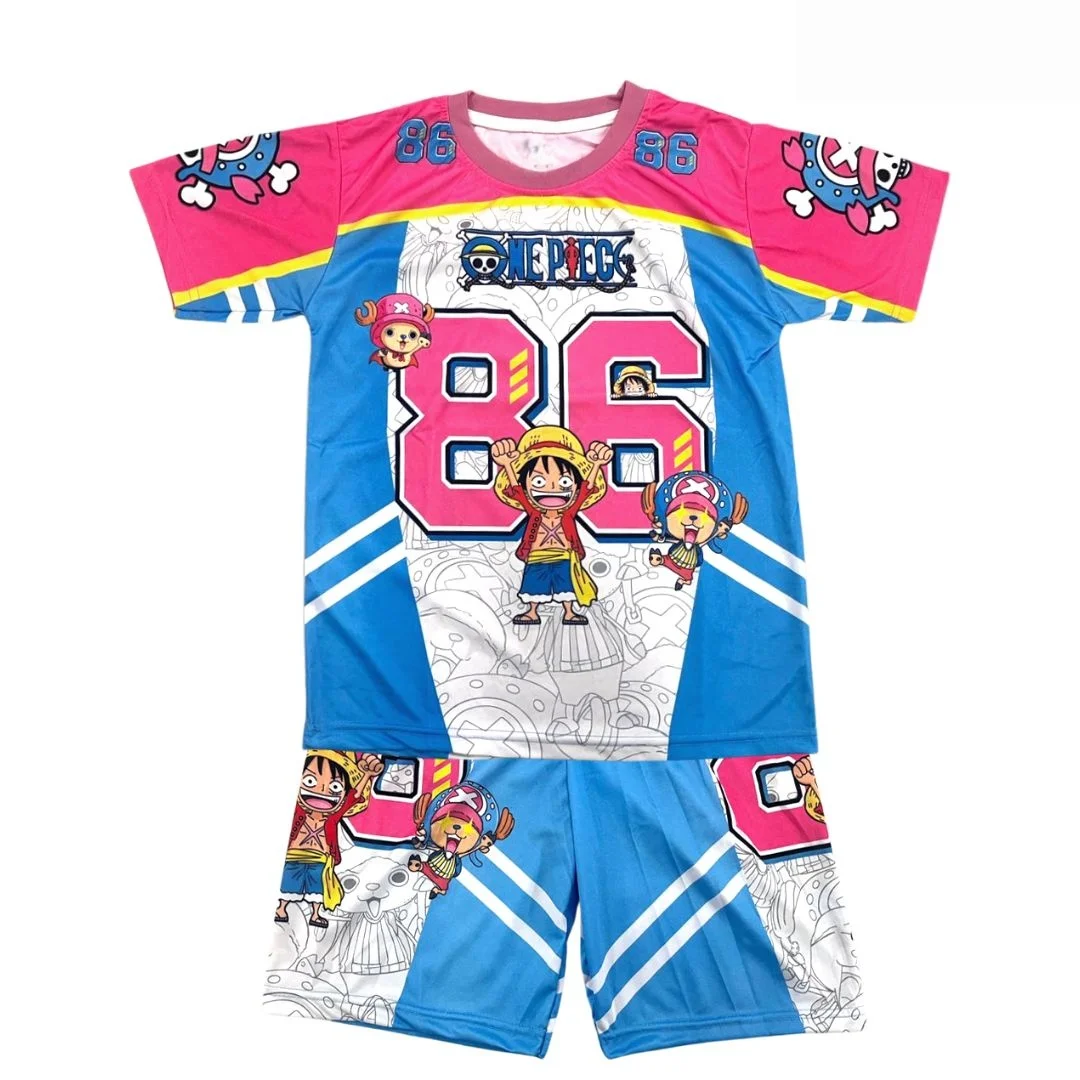 2526 New Japanese Anime Bandai Dragon Ball One Piece Short-sleeved T-shirt Set for Men's Jersey Sports Children
2526 New Japanese Anime Bandai Dragon Ball One Piece Short-sleeved T-shirt Set for Men's Jersey Sports Children