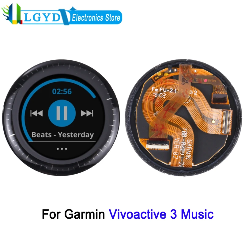 ЖК-экран 1,2 дюйма для Garmin Vivoactive 3, дисплей музыкальных часов и дигитайзер в полной сборке
ЖК-экран 1,2 дюйма для Garmin Vivoactive 3, дисплей музыкальных часов и дигитайзер в полной сборке