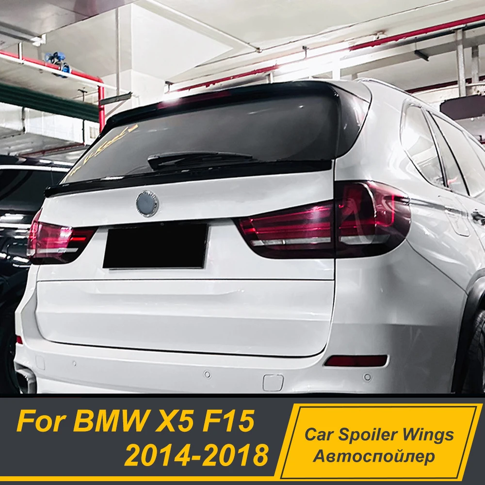 For BMW X5 F15 2014-2018 Rear Middle Trunk Lid Car Spoiler Wing ABS Plastic Black Carbon Modification Exterior Accessories Parts
For BMW X5 F15 2014-2018 Rear Middle Trunk Lid Car Spoiler Wing ABS Plastic Black Carbon Modification Exterior Accessories Parts
