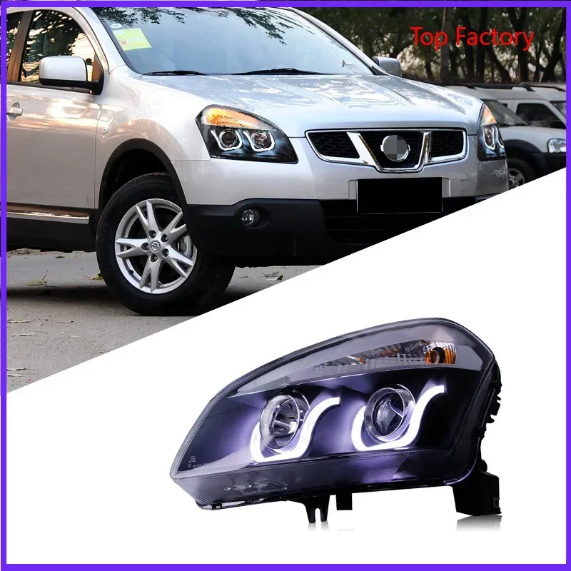 Подходит для 08-15 Qashqai, модификация сборки фар, U-образная светодиодная линза «ангельский глаз», дневные ходовые огни, ксеноновая фара
Подходит для 08-15 Qashqai, модификация сборки фар, U-образная светодиодная линза «ангельский глаз», дневные ходовые огни, ксеноновая фара