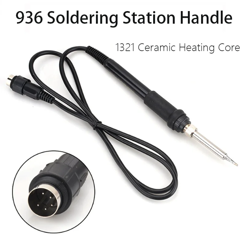 Универсальная ручка для паяльника 60 Вт, совместимая с паяльными станциями 936/942/205H/203H, безопасная для ESD
Универсальная ручка для паяльника 60 Вт, совместимая с паяльными станциями 936/942/205H/203H, безопасная для ESD