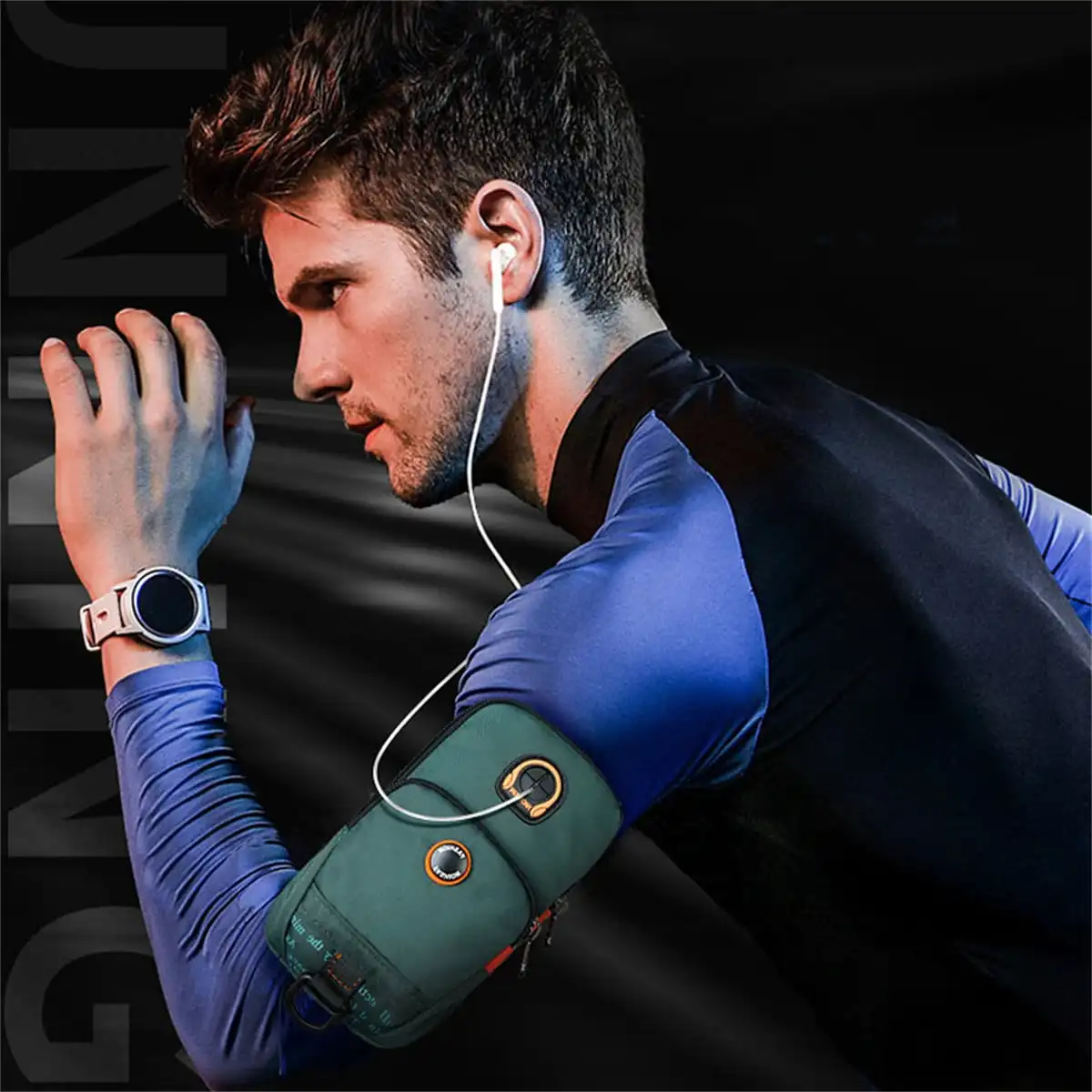 1pc Waterproof Running Armband Phone Holder Sports Arm Bag with Earphone Hole for Gym Jogging Hiking
1pc Waterproof Running Armband Phone Holder Sports Arm Bag with Earphone Hole for Gym Jogging Hiking