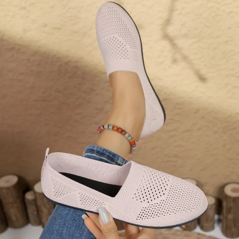 Women's Slip On Solid Color Shoes Summer Fashion Mesh Breathable Casual Shoes Walking Non Slip Platform Sandals Flats Loers 42
Women's Slip On Solid Color Shoes Summer Fashion Mesh Breathable Casual Shoes Walking Non Slip Platform Sandals Flats Loers 42