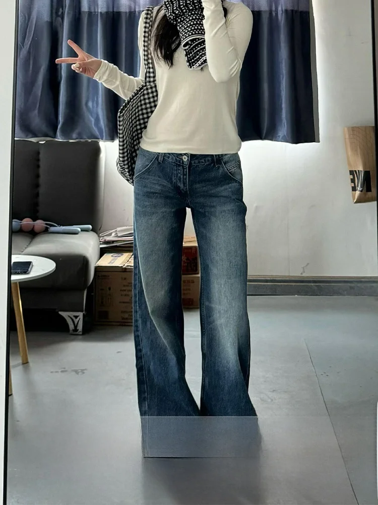 Джинсы с высокой талией в американском стиле High Street в стиле ретро, женские осенне-зимние новые утягивающие сексуальные повседневные прямые брюки для похудения...
Джинсы с высокой талией в американском стиле High Street в стиле ретро, женские осенне-зимние новые утягивающие сексуальные повседневные прямые брюки для похудения...