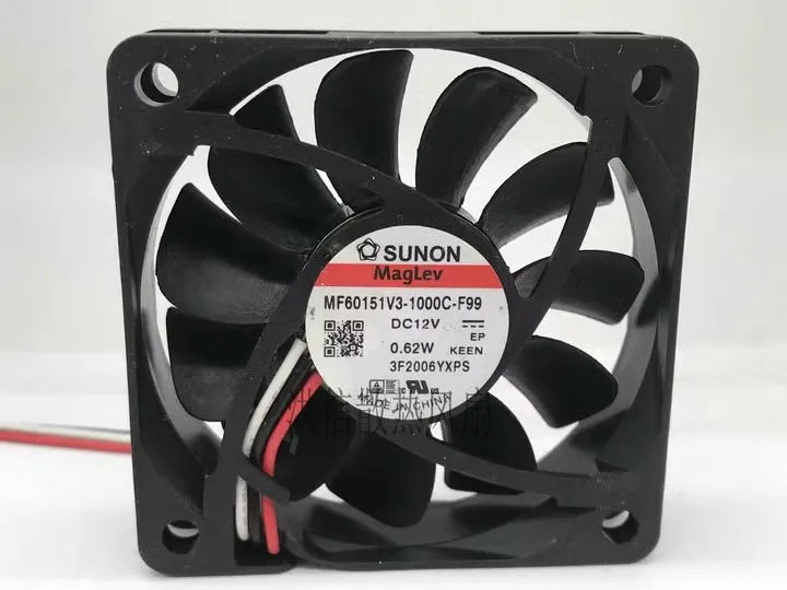 Бесплатная доставка оригинальный MF60151V3-1000C-F99 DC12V 0,62 Вт 60*15 мм охлаждающий вентилятор
Бесплатная доставка оригинальный MF60151V3-1000C-F99 DC12V 0,62 Вт 60*15 мм охлаждающий вентилятор