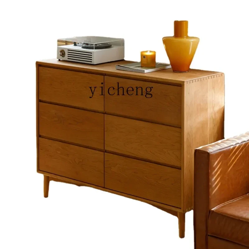 XTC6 Chest of Six Drawers Cherrywood Nordic Oak Storage Modern Minimalist Bedroom Drawer Locker
XTC6 Chest of Six Drawers Cherrywood Nordic Oak Storage Modern Minimalist Bedroom Drawer Locker