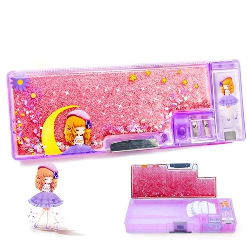 Multi-function Large-capacity Quicksand Pencil Case Mermaid Pink Stationery Box Cartoon Pen Box School Supplies
Multi-function Large-capacity Quicksand Pencil Case Mermaid Pink Stationery Box Cartoon Pen Box School Supplies