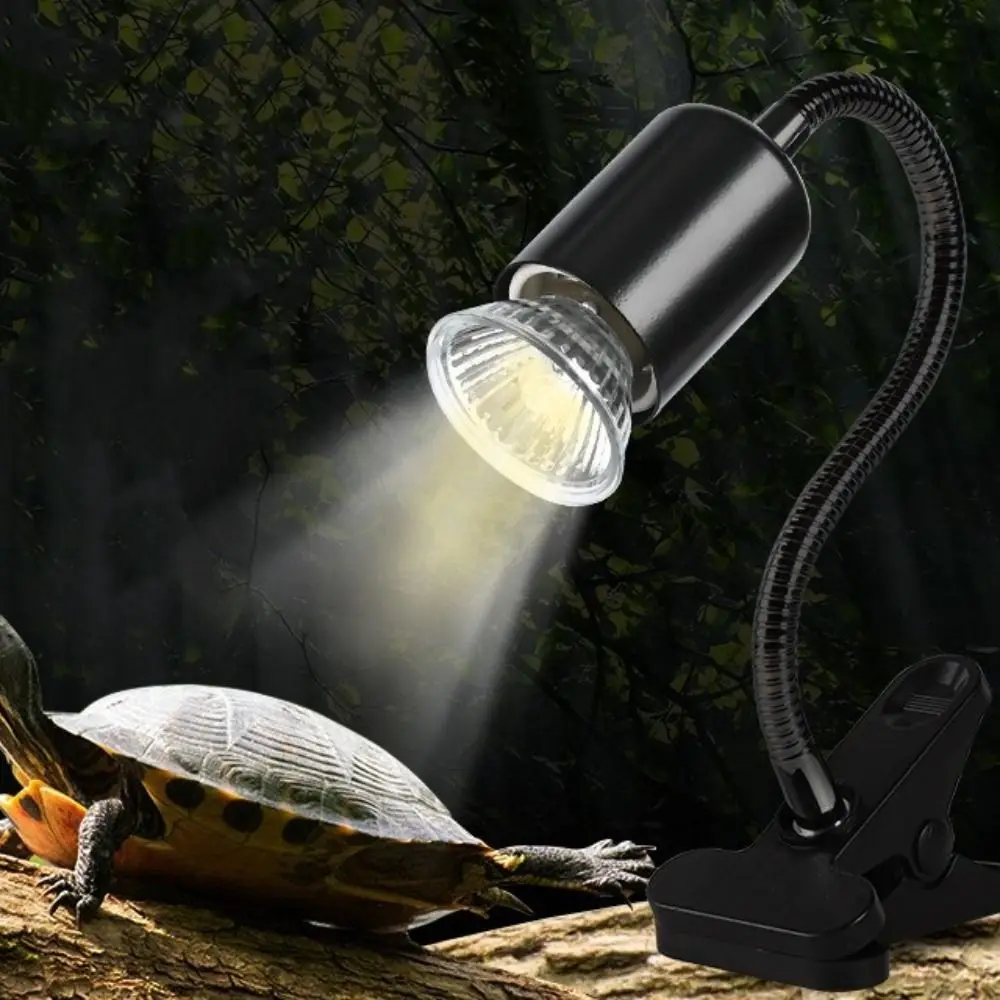 25W/50W/75W Turtle Basking Lamp Curved Long Holder Clip-on Lamp Holder Reptile Heat Lamp Rotating Pet Heat Bulb
25W/50W/75W Turtle Basking Lamp Curved Long Holder Clip-on Lamp Holder Reptile Heat Lamp Rotating Pet Heat Bulb