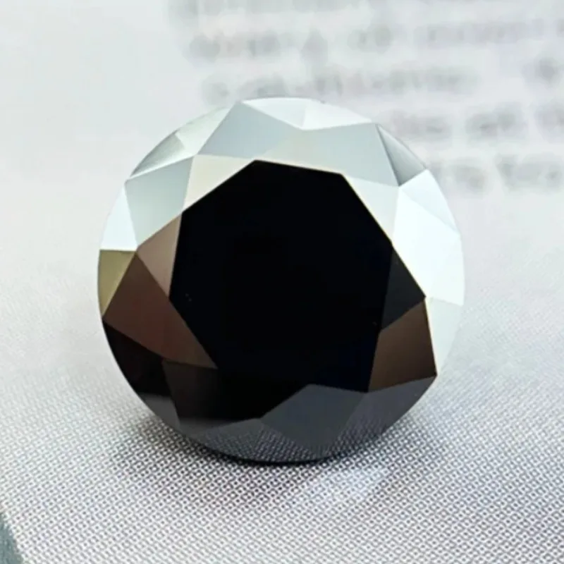 Moissanite Stone Primary Black Color Round Cut Lab Grown Diamond for DIY Jewelry Making Pass Diamond Tester with GRA Certificate
Moissanite Stone Primary Black Color Round Cut Lab Grown Diamond for DIY Jewelry Making Pass Diamond Tester with GRA Certificate