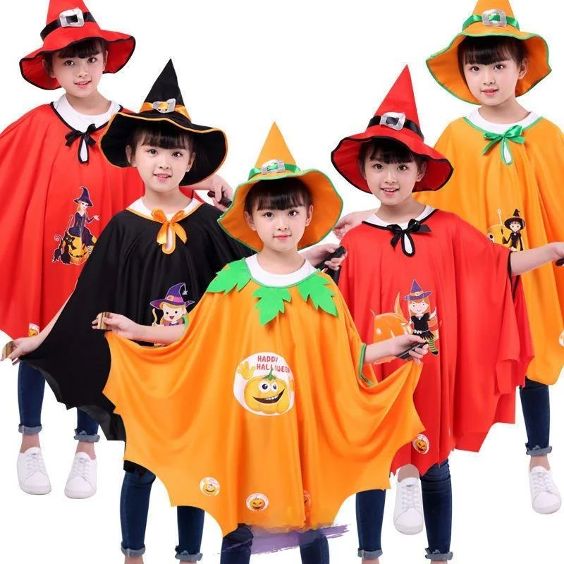 Halloween Costume Set Children's Boy Girl Witch's Robe Performance Cosplay Outfit Traditional Chinese Stage Costume Women
Halloween Costume Set Children's Boy Girl Witch's Robe Performance Cosplay Outfit Traditional Chinese Stage Costume Women