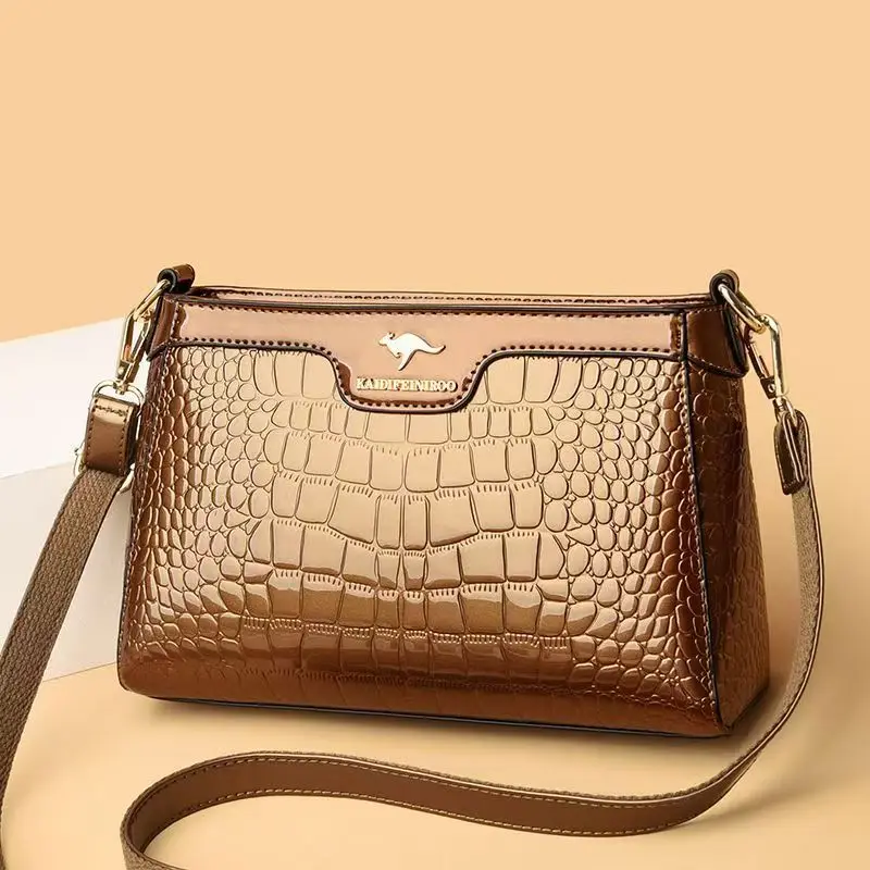 2026 New Fashion Alligator Women Handbags Design Patent Leather Ladies Shoulder Bags Female Girl Brand Luxury Crossbody Bag
2026 New Fashion Alligator Women Handbags Design Patent Leather Ladies Shoulder Bags Female Girl Brand Luxury Crossbody Bag