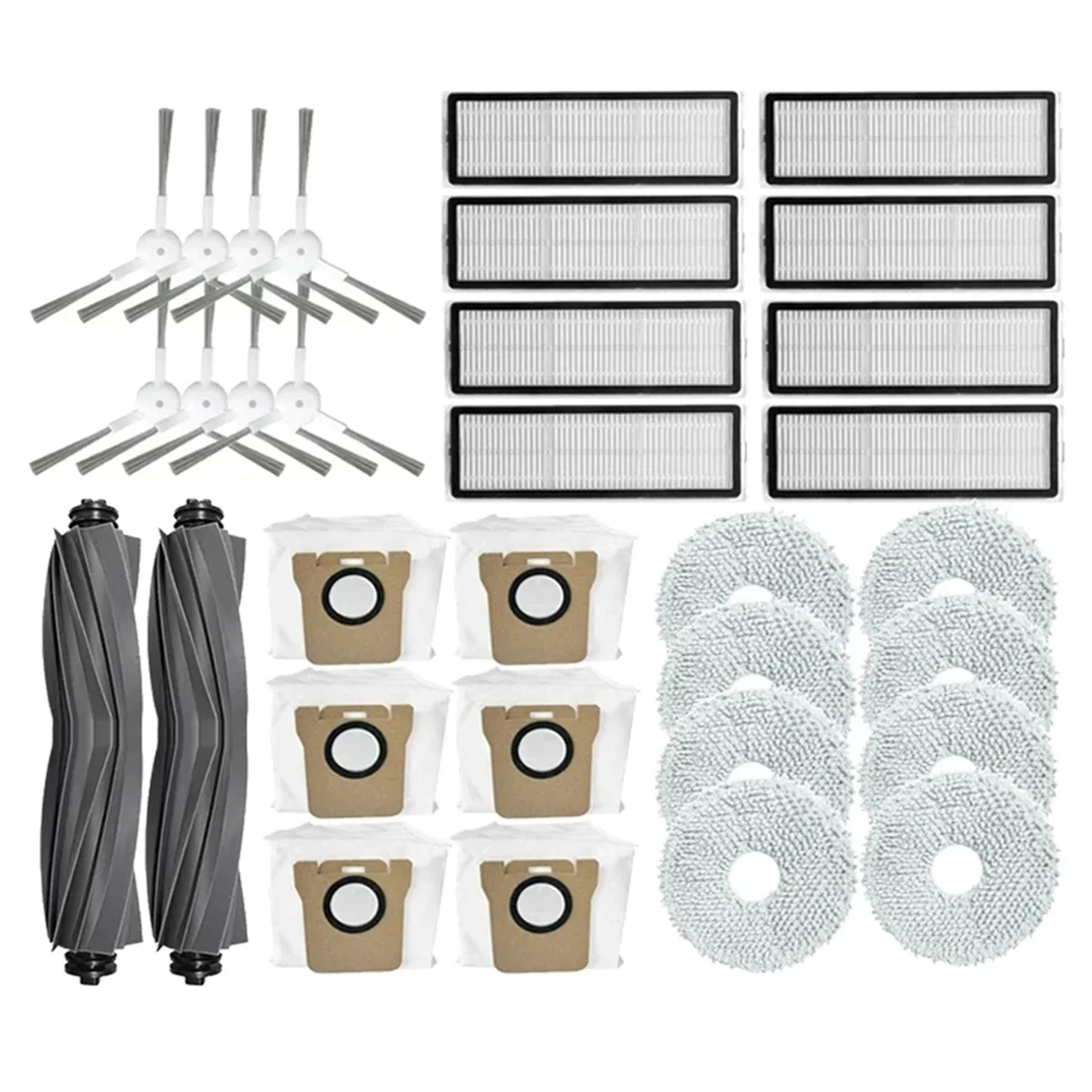 A13G-For Bot L10s Pro L10s Ultra Robot Vacuum Cleaner Spare Parts Main Side Brush Hepa Filter Mop Cloth Rag Dust Bags
A13G-For Bot L10s Pro L10s Ultra Robot Vacuum Cleaner Spare Parts Main Side Brush Hepa Filter Mop Cloth Rag Dust Bags