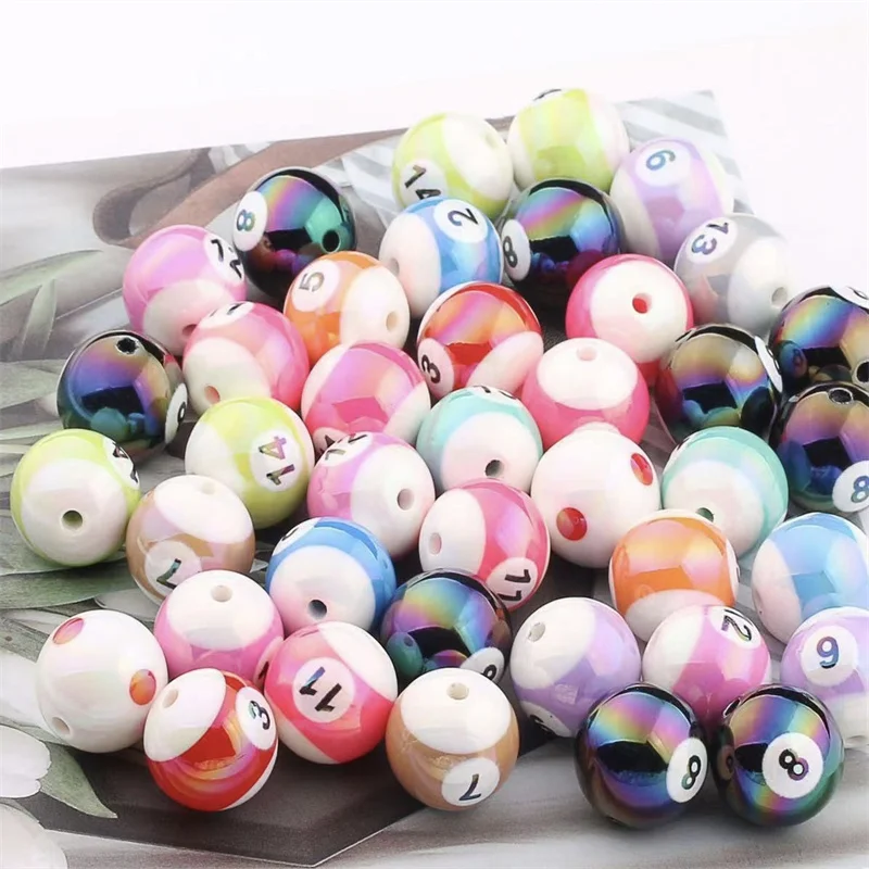 Wholesale 46pcs/lot 16mm uv color print geometry rounds billiards balls resin beads diy jewelry garment hair accessory
Wholesale 46pcs/lot 16mm uv color print geometry rounds billiards balls resin beads diy jewelry garment hair accessory