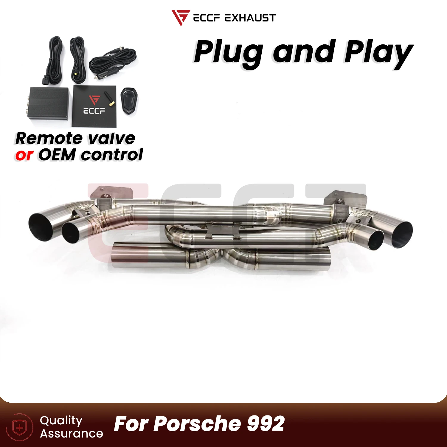 AK style design For Porsche 992 Titanium primary color drawing Catback Exhaust System OEM Valve Performance Upgrade
AK style design For Porsche 992 Titanium primary color drawing Catback Exhaust System OEM Valve Performance Upgrade