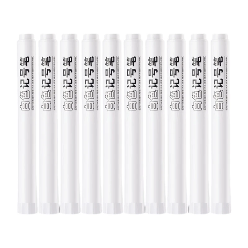 10x/Set Waterproof Marker Pens White Paint Pens Quick Drying Permanent Marker Pens School Supplies for Glass Mugs Metal
10x/Set Waterproof Marker Pens White Paint Pens Quick Drying Permanent Marker Pens School Supplies for Glass Mugs Metal