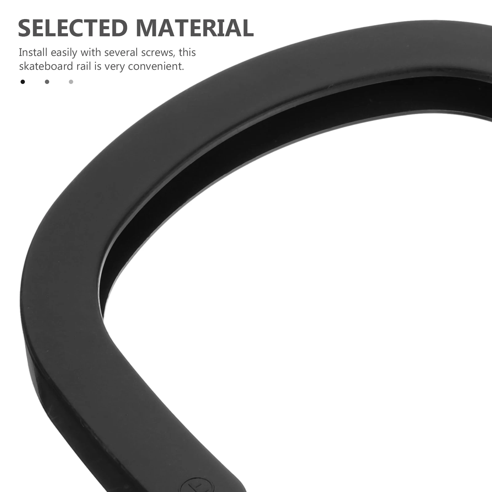 s Skateboard Sturdy Skateboard Rails Rail Black Long Boards Deck Sturdy Wear resistant Anti collision Replaceable Parts Supply
s Skateboard Sturdy Skateboard Rails Rail Black Long Boards Deck Sturdy Wear resistant Anti collision Replaceable Parts Supply