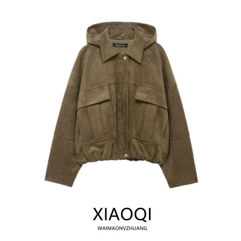 Spring 2026 Women's Faion Hooded Faux Fur Jaet Loose Versatile Outerwear New Arrival Commute Sle Long Sve Button Clo...
Spring 2026 Women's Faion Hooded Faux Fur Jaet Loose Versatile Outerwear New Arrival Commute Sle Long Sve Button Clo...