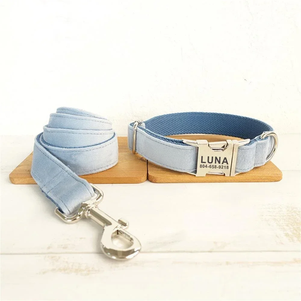 Personalized Dog Collar with Free Engraving, Matching Pet Leash,Customzied Contacts Metal Buckle,Thck Velvet Winter Pet Collar
Personalized Dog Collar with Free Engraving, Matching Pet Leash,Customzied Contacts Metal Buckle,Thck Velvet Winter Pet Collar