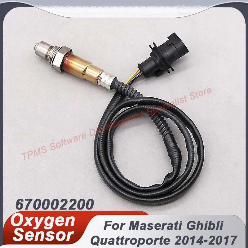 670002200 Upstream Air-fuel ratio sensor Lambda Oxygen O2 Sensor For Maserati Ghibli Quattroporte 3.0L 2014-2017
670002200 Upstream Air-fuel ratio sensor Lambda Oxygen O2 Sensor For Maserati Ghibli Quattroporte 3.0L 2014-2017