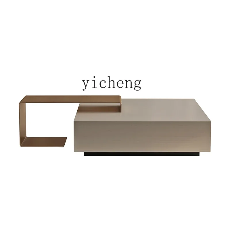 Minimalist Coffee Table Side Table Combination Designer Simple Modern Stainless Steel Light Luxury
Minimalist Coffee Table Side Table Combination Designer Simple Modern Stainless Steel Light Luxury