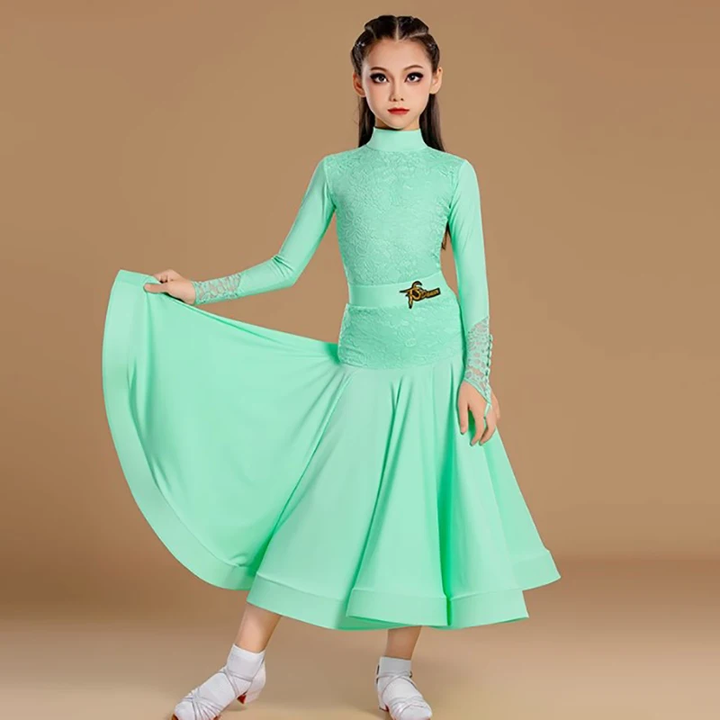 Kids Girls Long Sleeve Embroidery Bodysuit and Fishbone Skirts Professional Modern Latin Three Piece Competition Practice Dress
Kids Girls Long Sleeve Embroidery Bodysuit and Fishbone Skirts Professional Modern Latin Three Piece Competition Practice Dress