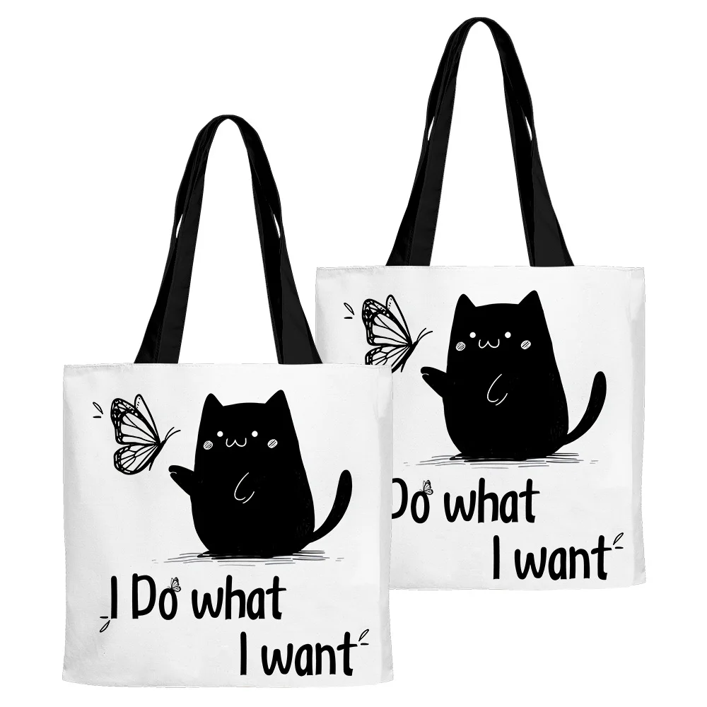 Cute Cat Tote Bags funny quote unisex Fashion Shoulder Bag oxford Portable Handbags for Cat Lover Lightweight Shopping Bag
Cute Cat Tote Bags funny quote unisex Fashion Shoulder Bag oxford Portable Handbags for Cat Lover Lightweight Shopping Bag