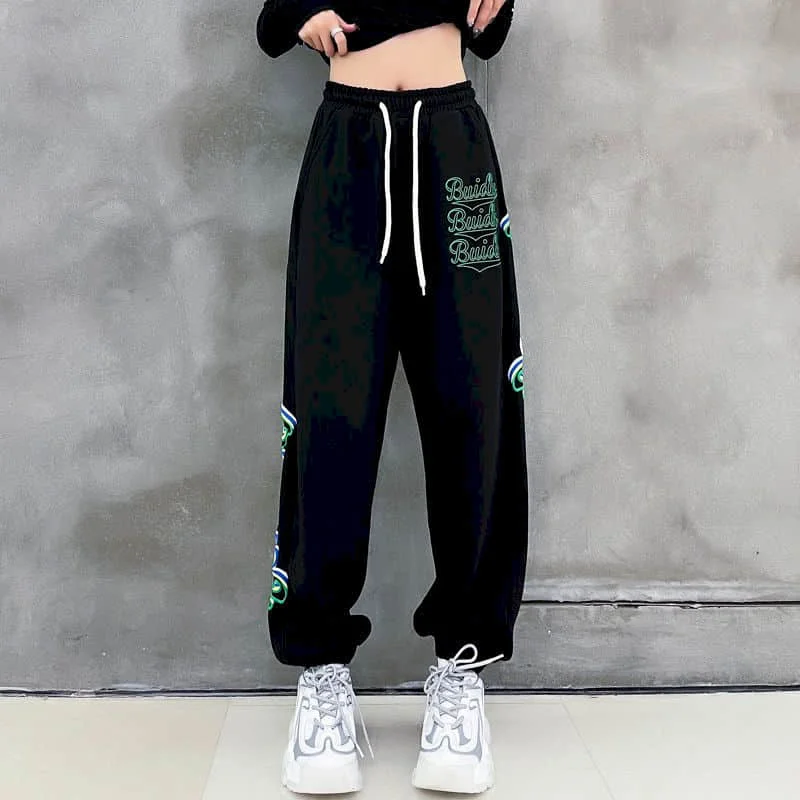 Jazz Women's Pants Printed Letter Casual High Street Y2k Pants Vintage Sweatpants Loose Women Clothing Sport Harajuku Baggy Pant
Jazz Women's Pants Printed Letter Casual High Street Y2k Pants Vintage Sweatpants Loose Women Clothing Sport Harajuku Baggy Pant