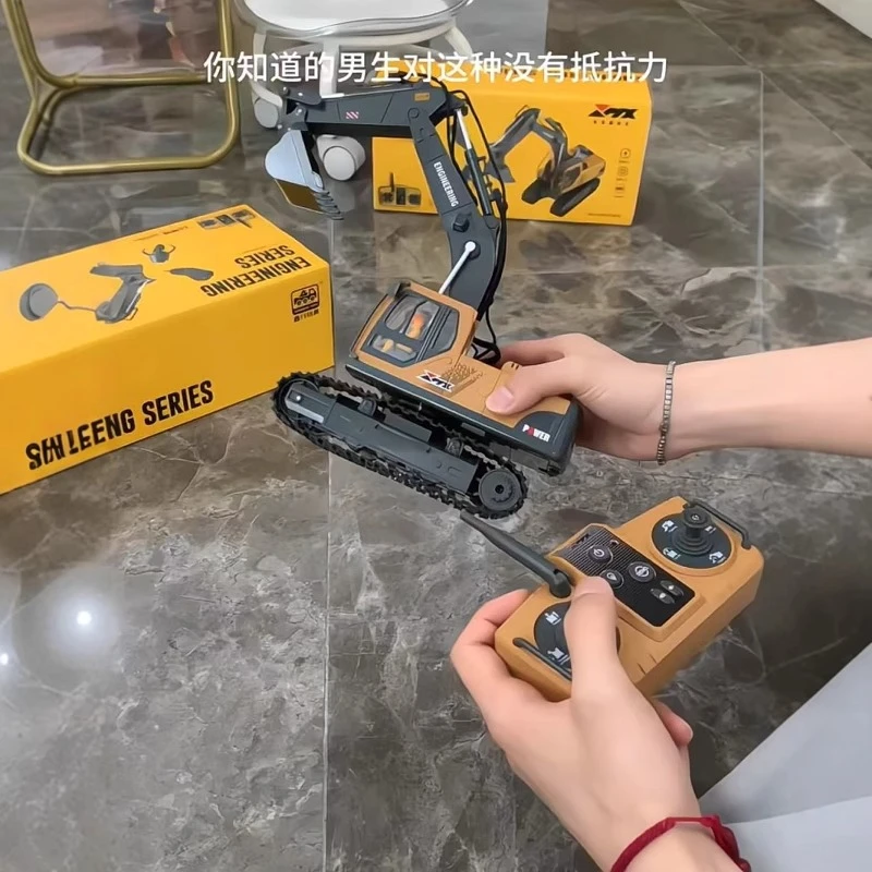 Новый экскаватор с дистанционным управлением, детские игрушечные сплавы, беспроводные электрические модели
Новый экскаватор с дистанционным управлением, детские игрушечные сплавы, беспроводные электрические модели