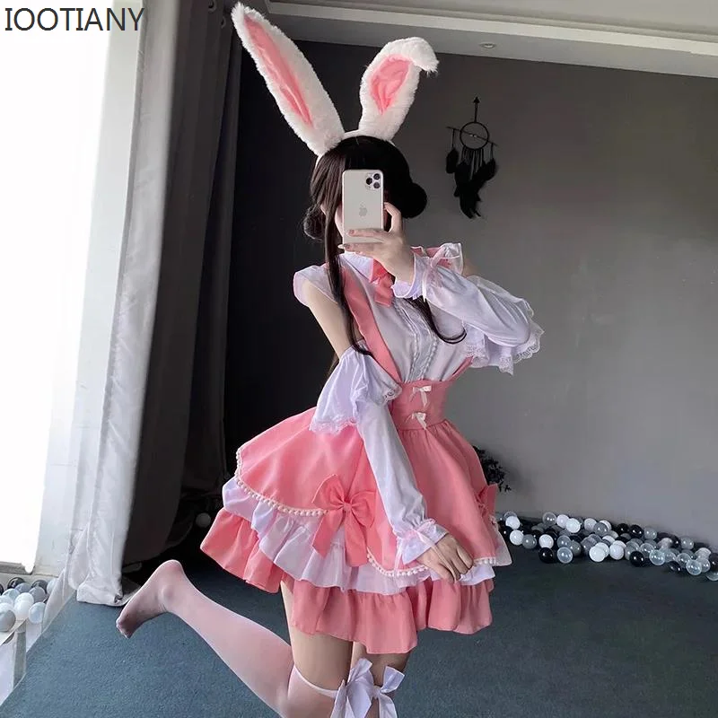 CosplayJapanese Kawaii Schoolgirl Maid Lolita Cosplay Costume Cute Bunny Tight Dress Girl Halloween Cafe Maid Uniform Temptation
CosplayJapanese Kawaii Schoolgirl Maid Lolita Cosplay Costume Cute Bunny Tight Dress Girl Halloween Cafe Maid Uniform Temptation