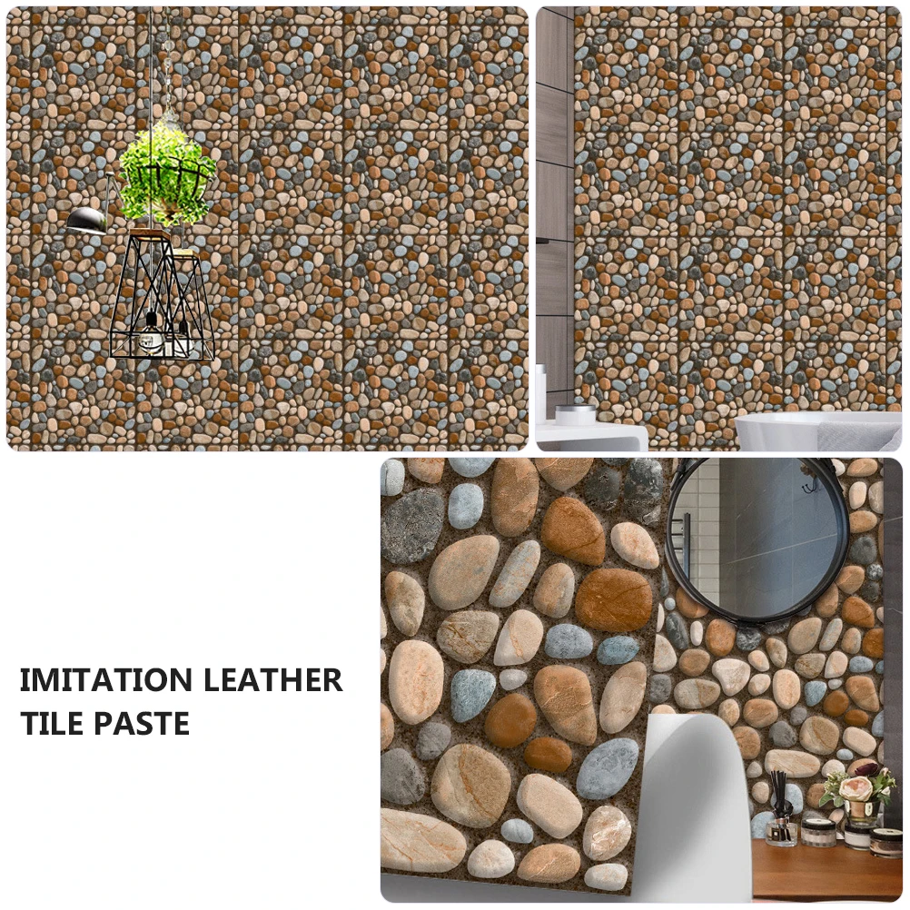 20 Pcs Retro Cobblestone Floor Stickers PVC Non-slip Tiles Wallpapers Kitchen Bathroom Living Room Bedroom Decor Tile
20 Pcs Retro Cobblestone Floor Stickers PVC Non-slip Tiles Wallpapers Kitchen Bathroom Living Room Bedroom Decor Tile