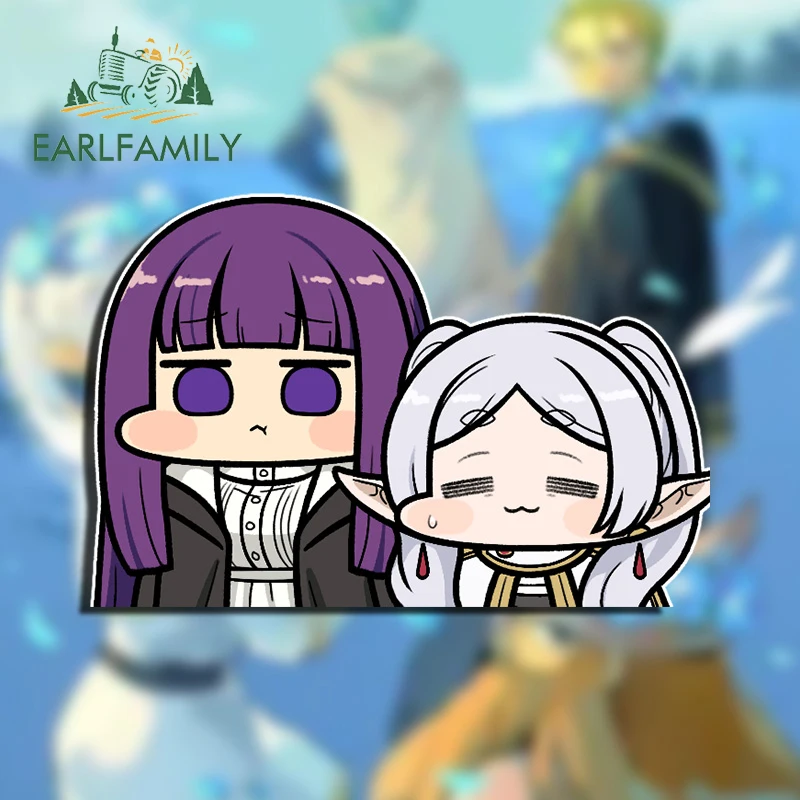 EARLFAMILY 13 см X 8,9 см для Frieren Chibi милые автомобильные наклейки модные водонепроницаемые наклейки окна фургон Автомобильная этикетка
EARLFAMILY 13 см X 8,9 см для Frieren Chibi милые автомобильные наклейки модные водонепроницаемые наклейки окна фургон Автомобильная этикетка