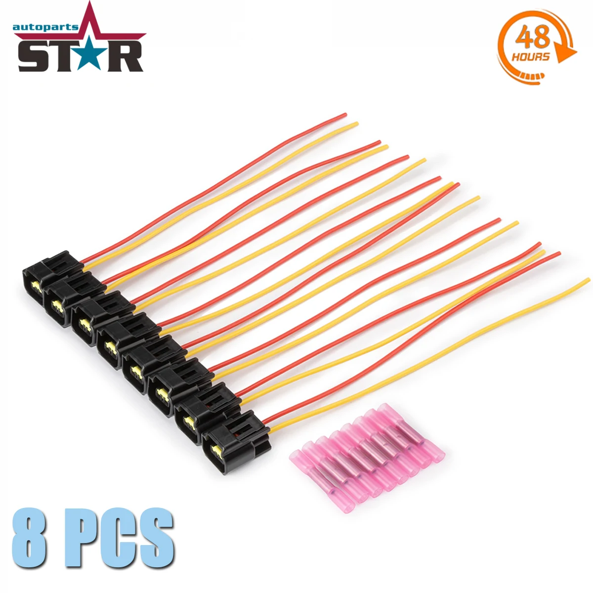 8x Ignition Coil Connector Plug Harness DJ7022Y-2.3-21 for Ford 4.6L 5.4L 6.8L Mustang SVT F150 F250 E150 for Mazda for Suzuki
8x Ignition Coil Connector Plug Harness DJ7022Y-2.3-21 for Ford 4.6L 5.4L 6.8L Mustang SVT F150 F250 E150 for Mazda for Suzuki