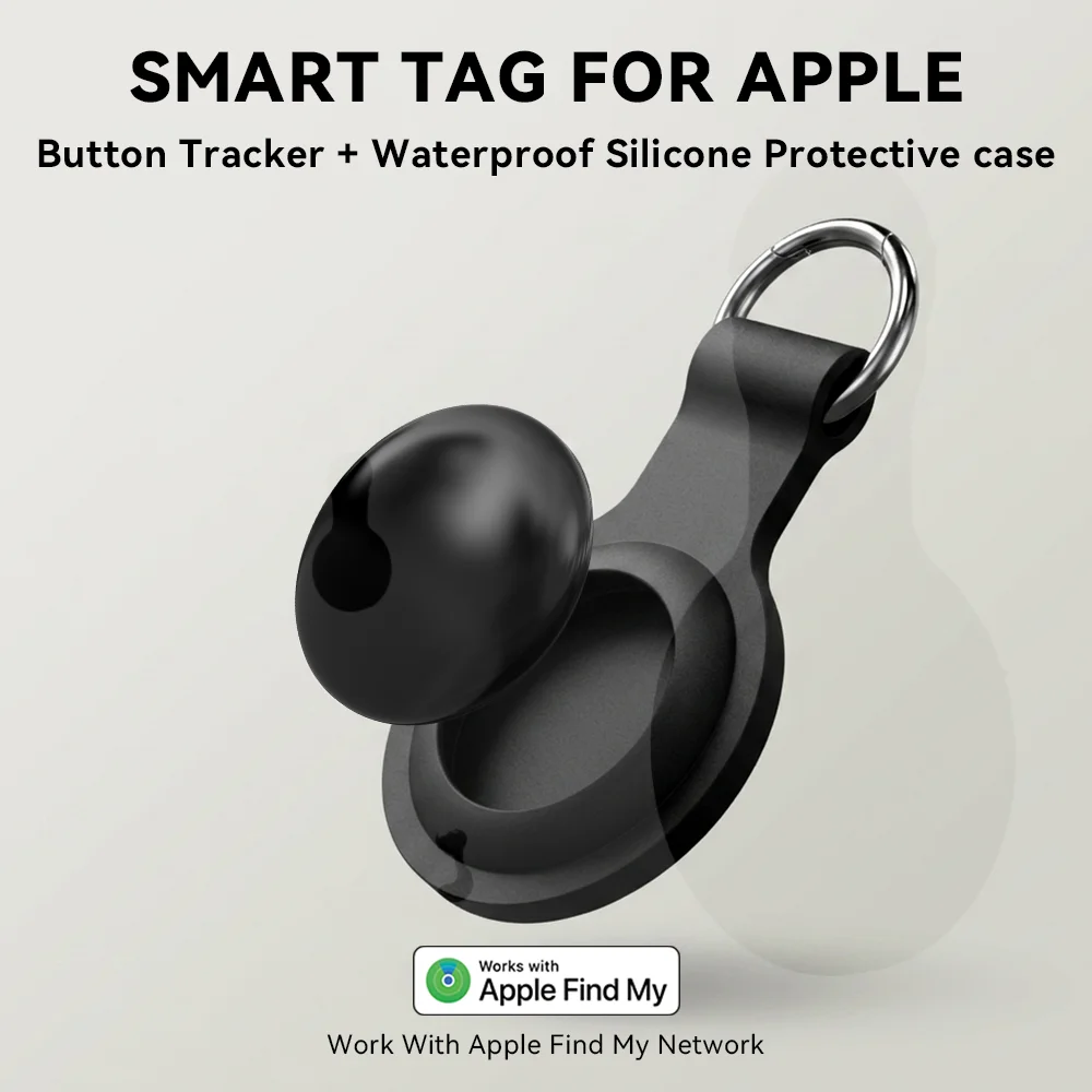 Waterproof AirTag with Case for Apple AirTag Holder Silicone Protective Cover Keychain with Key Ring for Keys Backpack Luggage
Waterproof AirTag with Case for Apple AirTag Holder Silicone Protective Cover Keychain with Key Ring for Keys Backpack Luggage