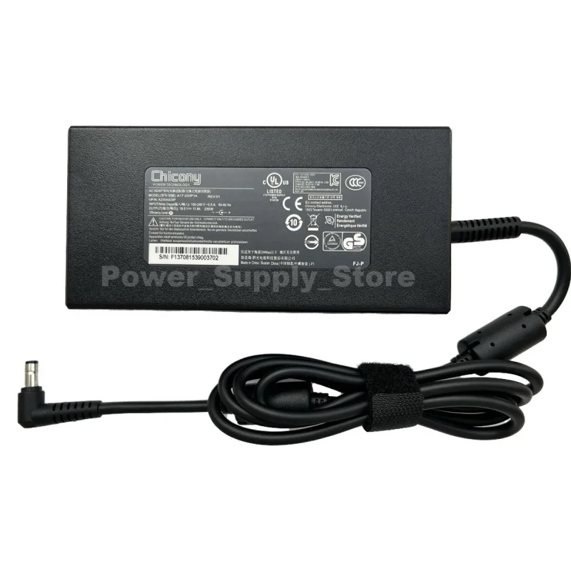 New Chicony 230W 19.5V 11.8A Laptop Power Supply AC Adapter A17-230P1A A230A020P
New Chicony 230W 19.5V 11.8A Laptop Power Supply AC Adapter A17-230P1A A230A020P